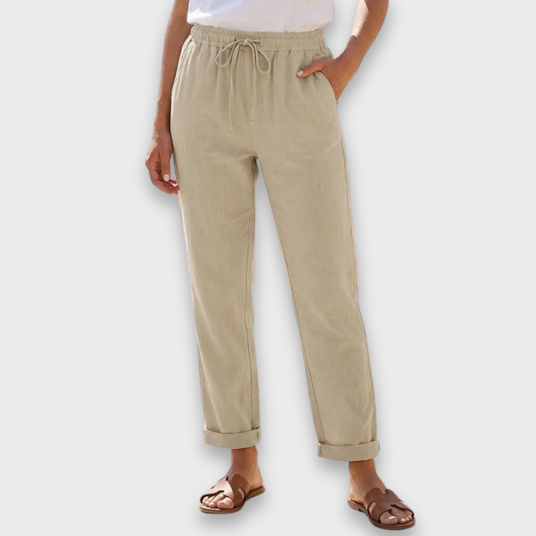 Luna | Relaxed Linen Trousers