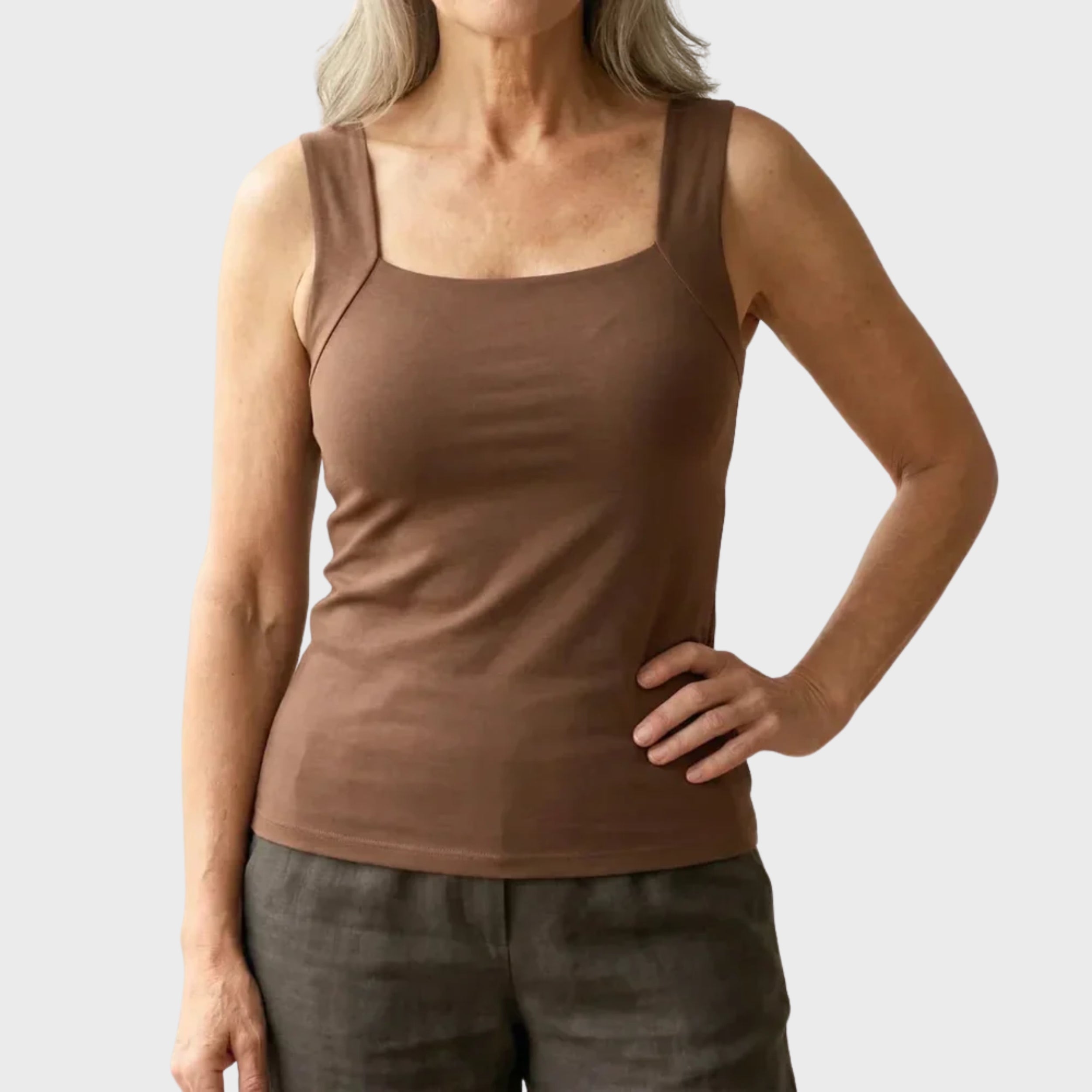 Roxanne | Built In Comfort Bra Tanktop